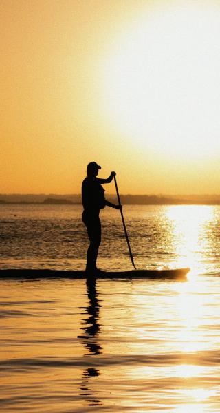 Stand Up Paddle Boarding, Opotiki, New Zealand