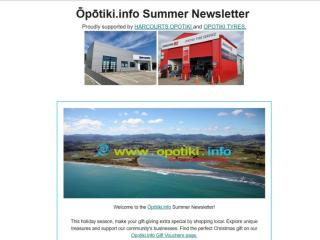 Ōpōtiki.Info Summer Newsletter
