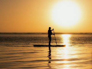Stand Up Paddle Boarding, Opotiki, New Zealand