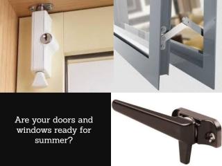Window Restricter Stays