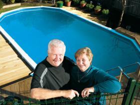 Inground swimming pool